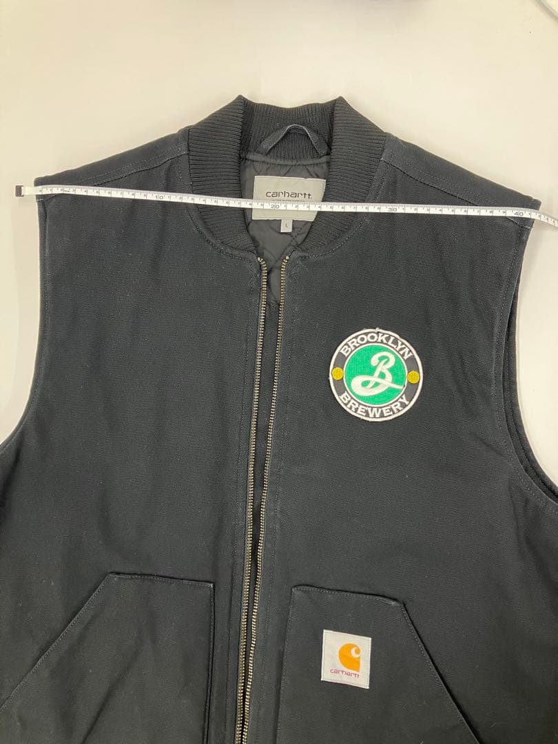 Carhartt ダックベスト　Brooklyn Brewery Lサイズ Y