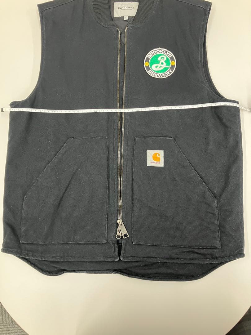 Carhartt ダックベスト　Brooklyn Brewery Lサイズ Y