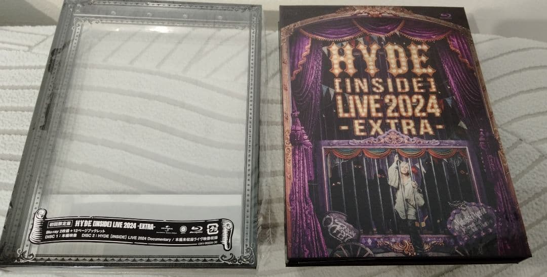初回HYDE INSIDE LIVE 2024 - EXTRA Blu-ray