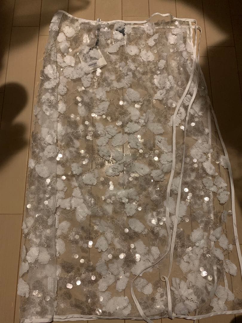 【きし】プランクプロジェクト　スパンコール　ラップスカート　美品
