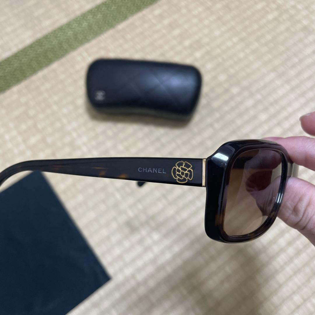 CHANEL　サングラス　サイドココ　ココマーク　ブラウン
