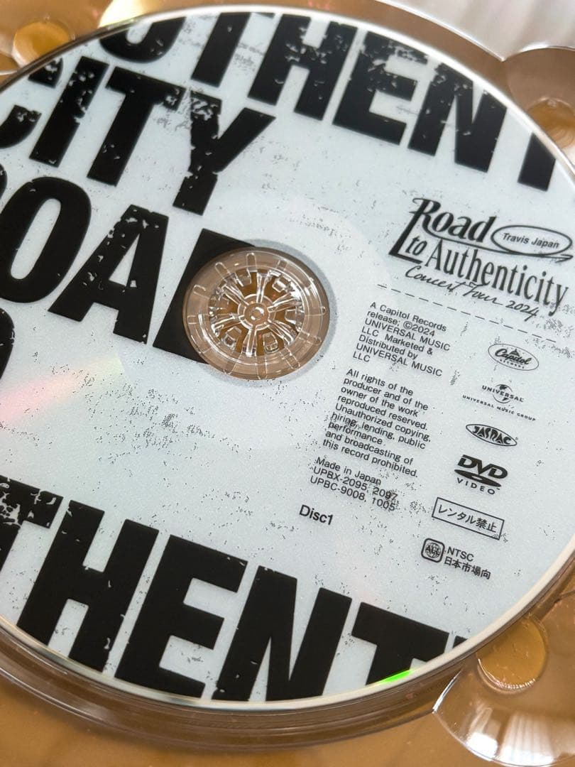 TravisJapan Road to Authenticity 初回盤 DVD