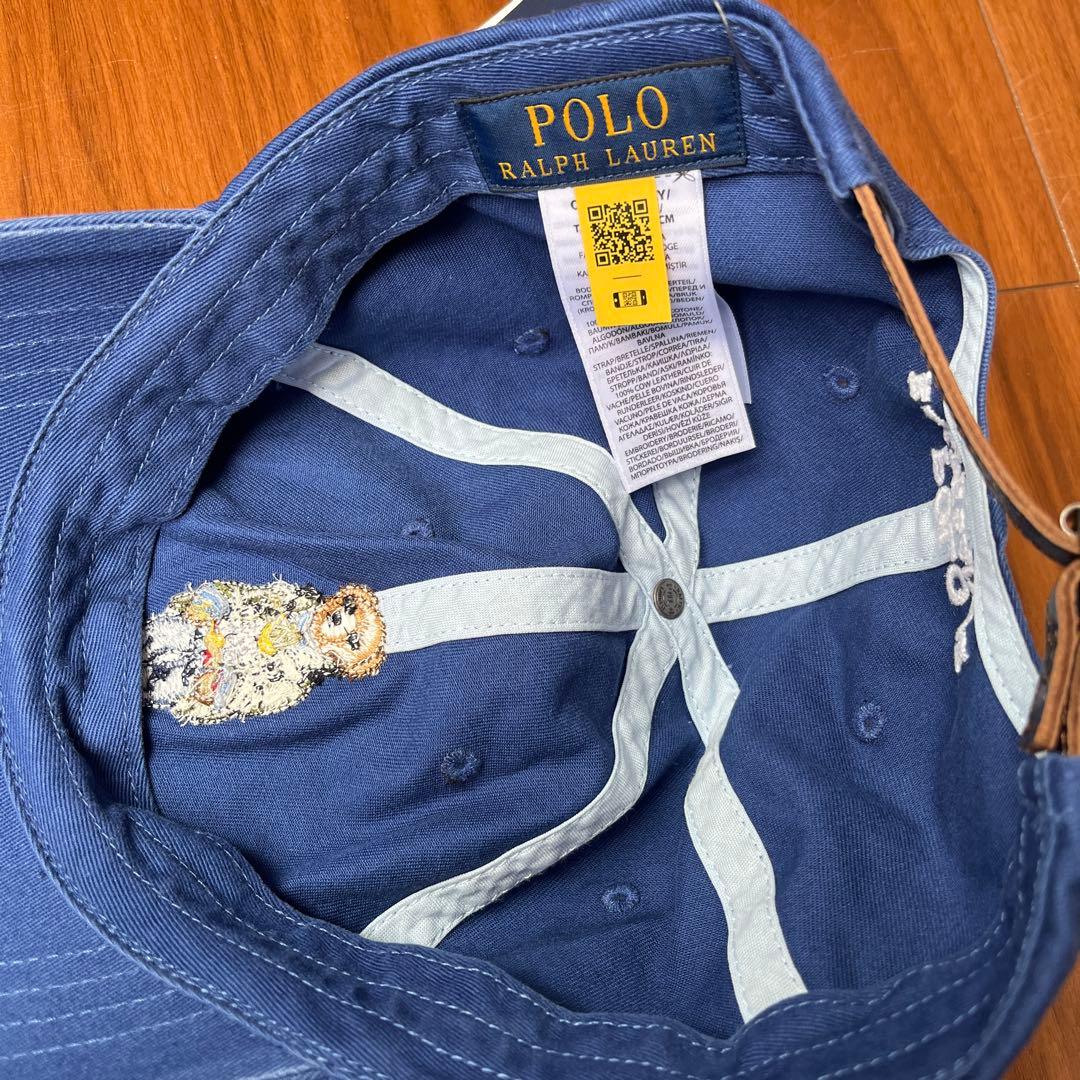 GK様　Polo Ralph Lauren クマ　刺繍　ポロベア　キャップ　帽子
