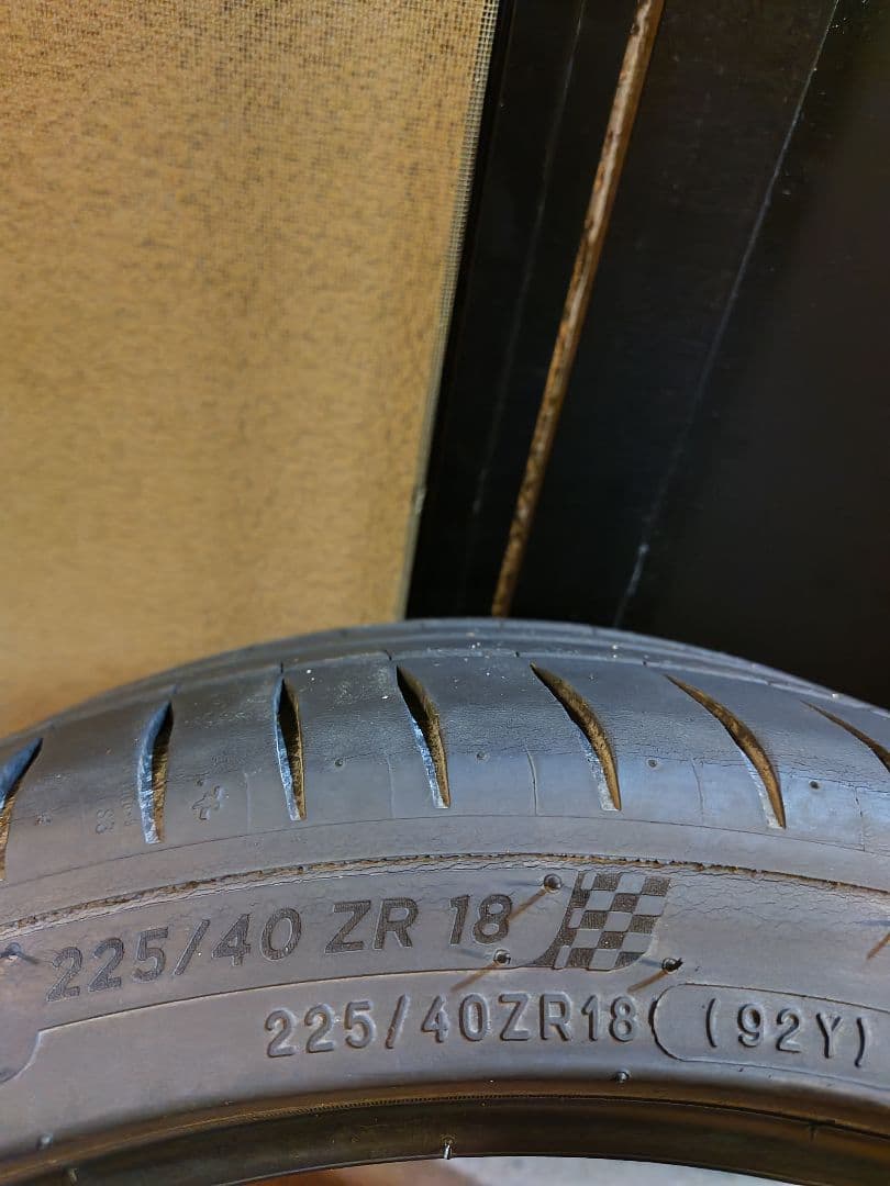 まこつ225/40/R18 ミシュラン　PILOTSPORT4　2本①