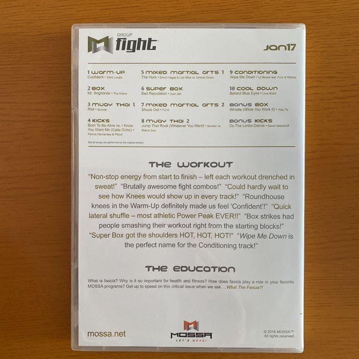 スポーツ・フィットネス MOSSA GROUP FIGHT JAN17