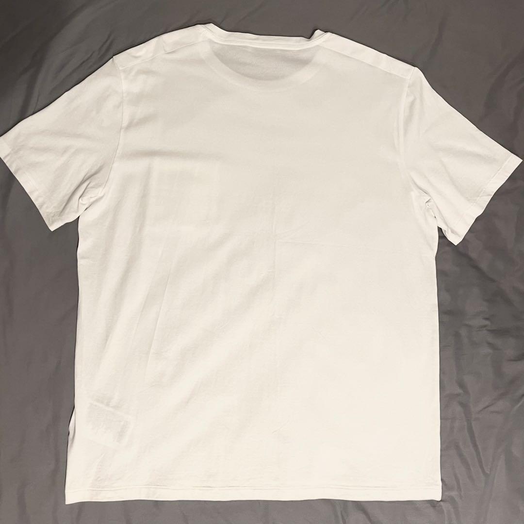 PRADA ラバーロゴ ポケット Tシャツ ホワイト サイズXXL