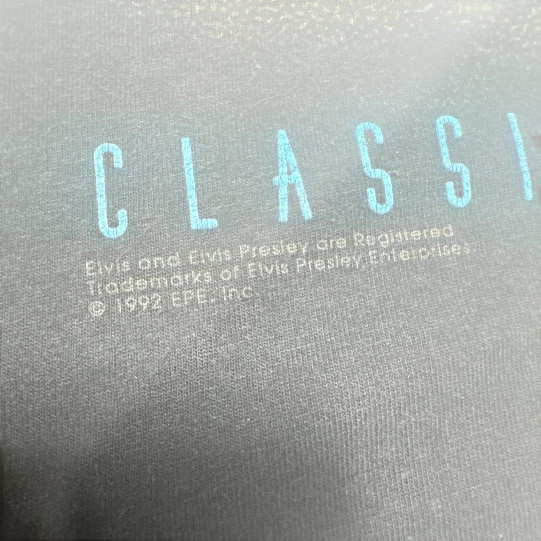 90s USA製 ELVIS PRESLEY エルビス Tシャツ Ｌ ロックT