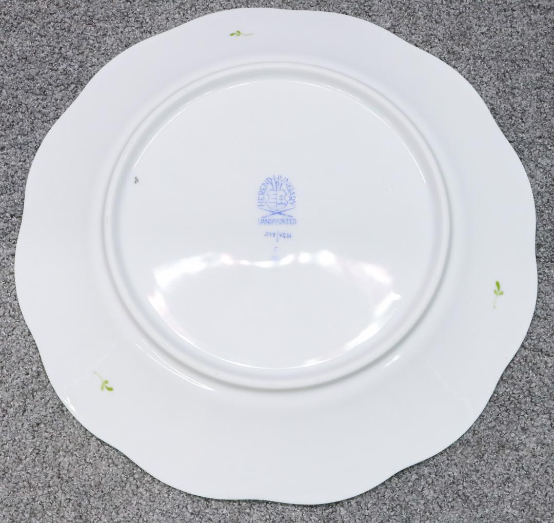 美品 ヘレンド プレート ピンクローズ Herend