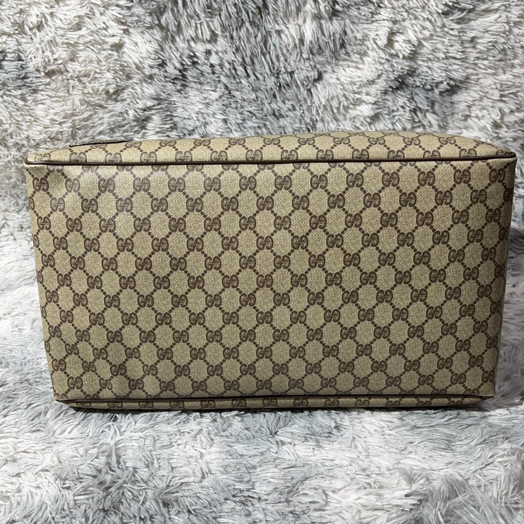 fumi　GUCCI　シェリーライン　ボストンバッグ　総柄　GG柄