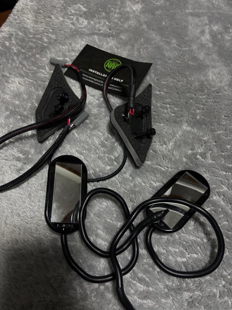 NRC YZF-R1 15-19 LED フロントウィンカー ＆スパイラルミラー