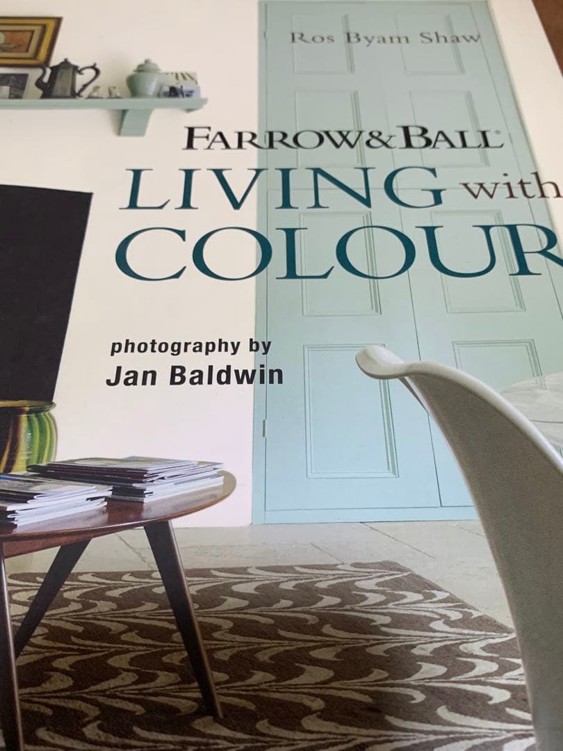 Farrow & Ball Living with Colour インテリ 洋書