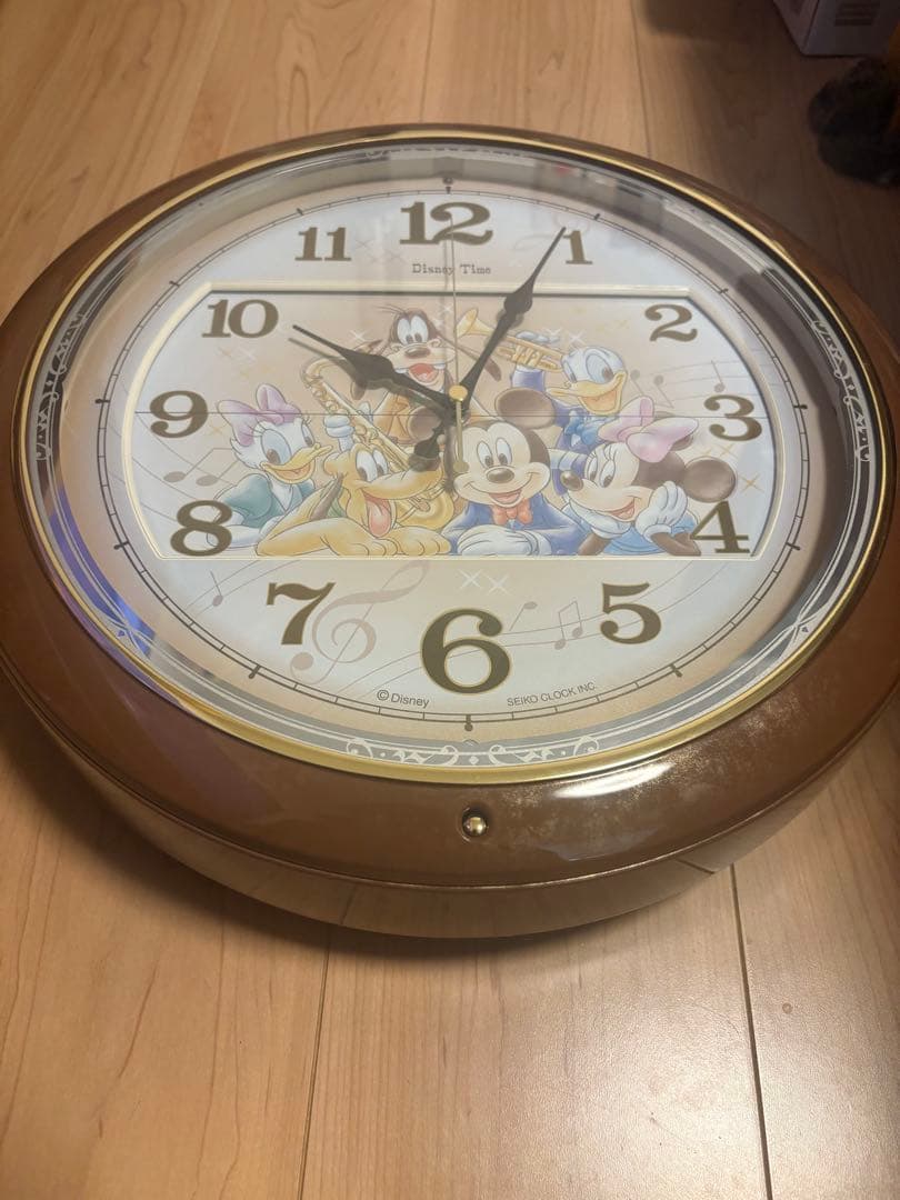 セイコー　電波からくり時計　Disney Time FW587B