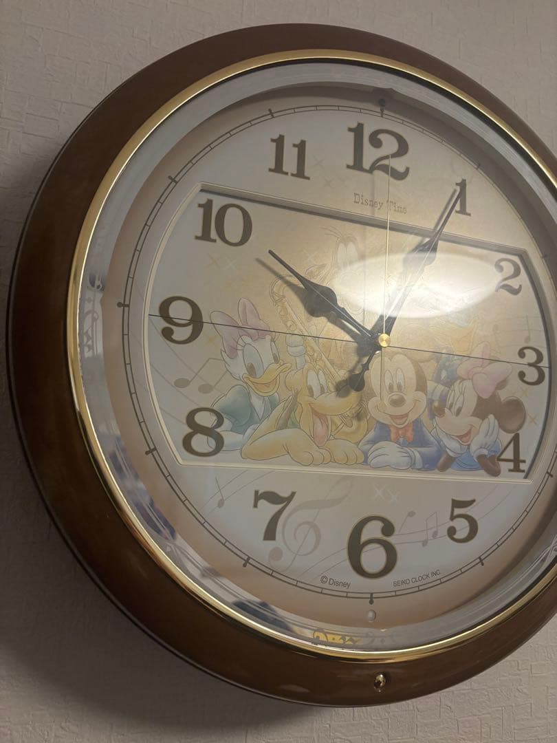 セイコー　電波からくり時計　Disney Time FW587B