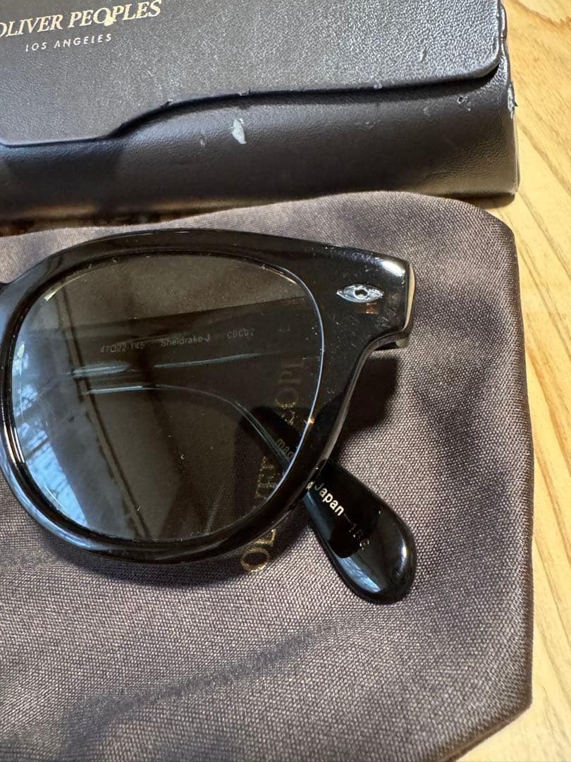 【日本製】OLIVER PEOPLES Sheldrake-J COCO2 47