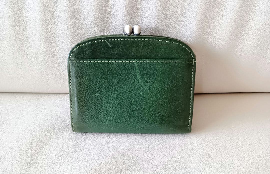 新品 Dakota ダコタ　マーゴット　二つ折り財布　がま口財布　グリーン