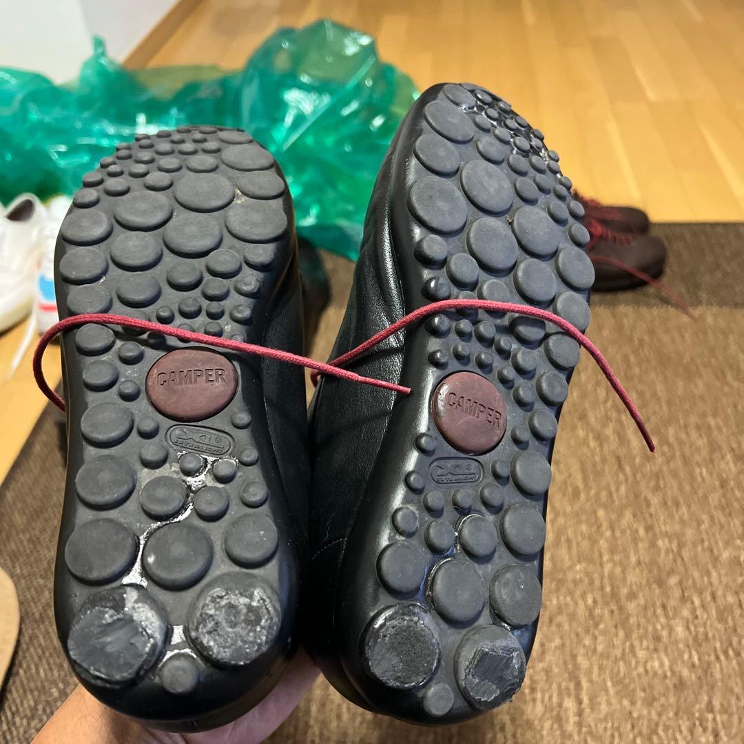CAMPER カンペール レザーシューズ 黒・41(26cm)
