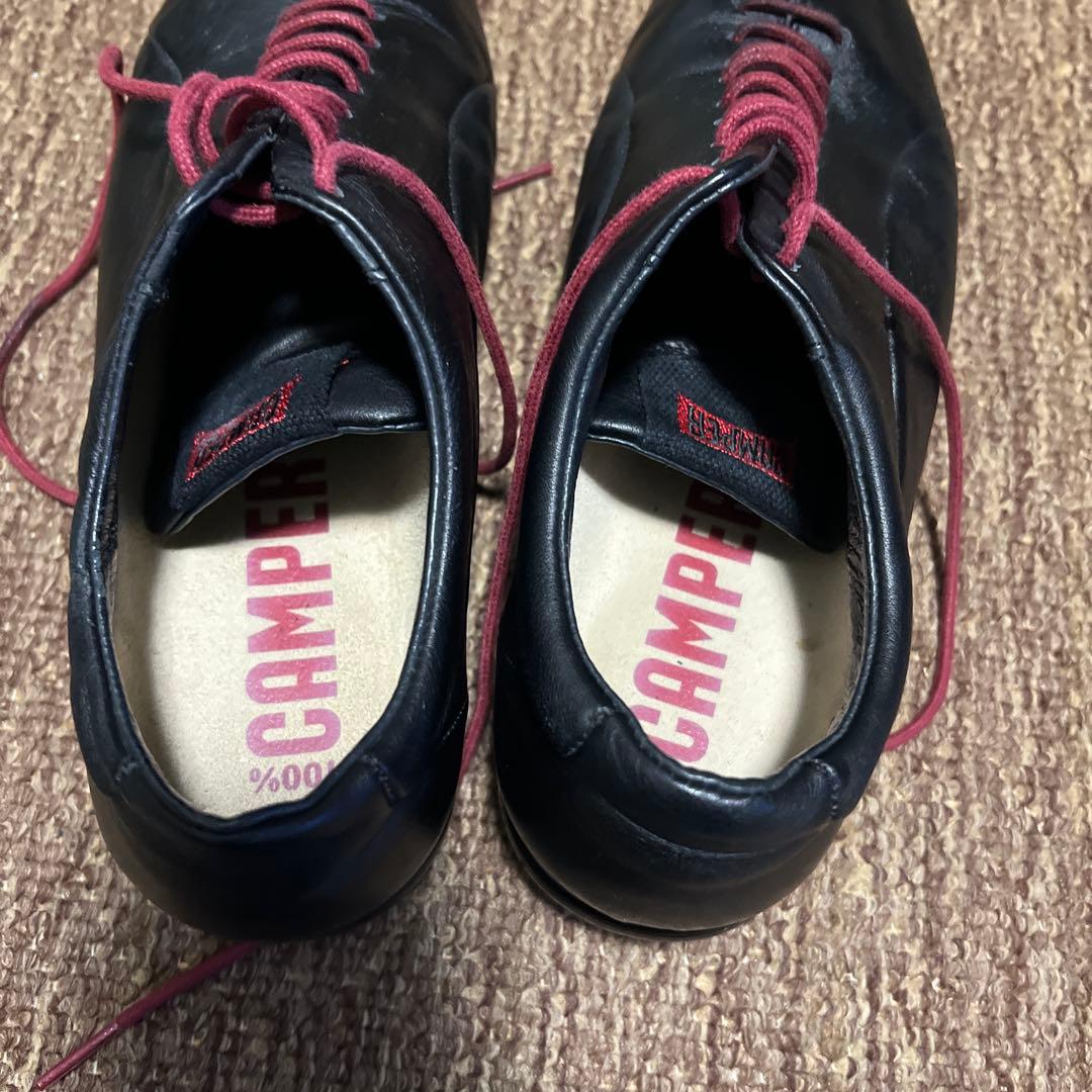 CAMPER カンペール レザーシューズ 黒・41(26cm)