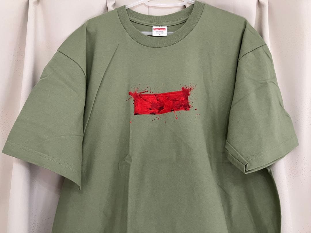 【極美品・L】Supreme Ralph Steadman Box Logo T