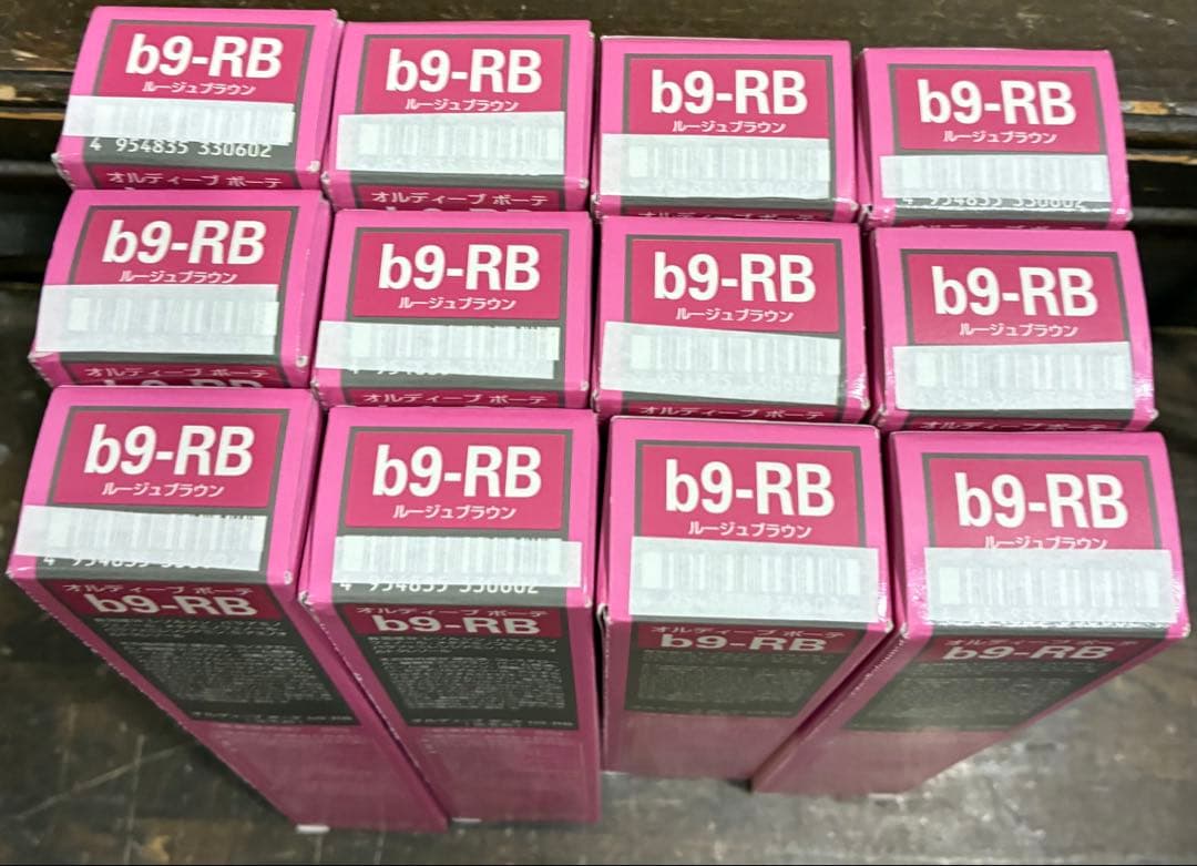 ORDEVE beauté b9-RB ルージュブラウン　12本セット