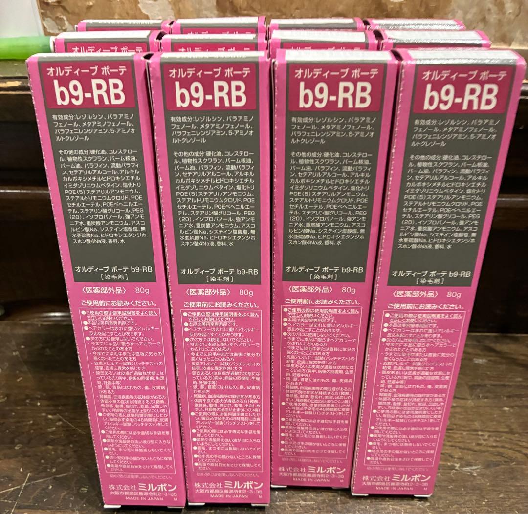 ORDEVE beauté b9-RB ルージュブラウン　12本セット