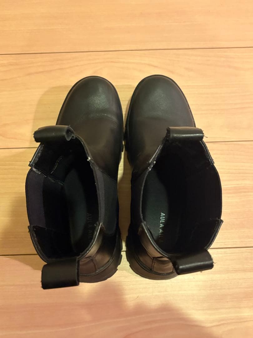 AULA AILA レザー ブーツ vibramソール