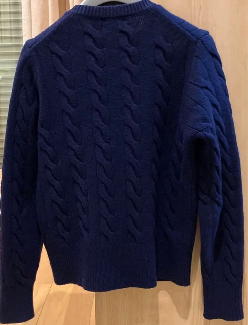Polo by Ralph Lauren ケーブルニットカーディガン M