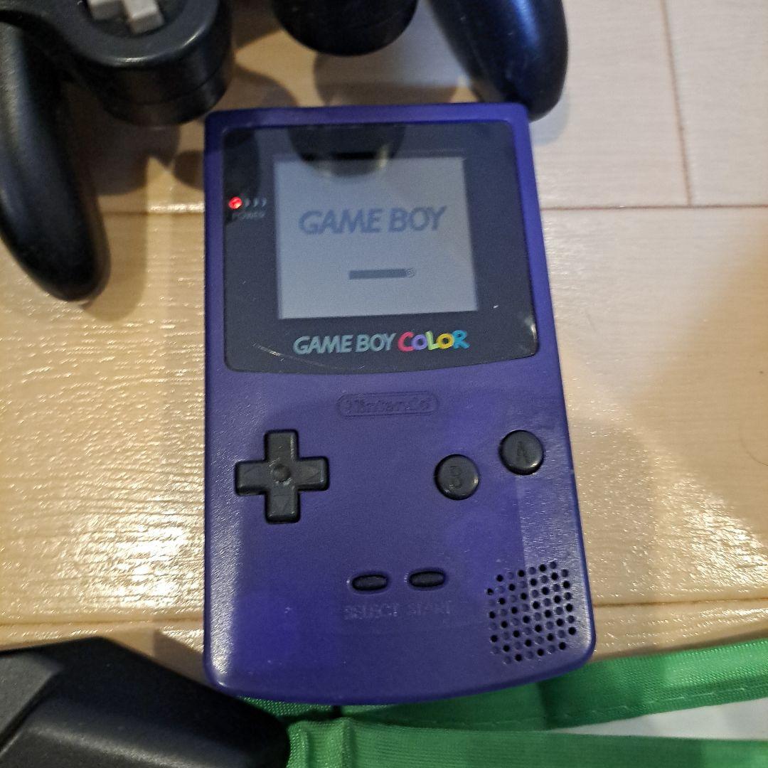 プレステ、ゲームキューブ、ゲームボーイカラージャンクセット