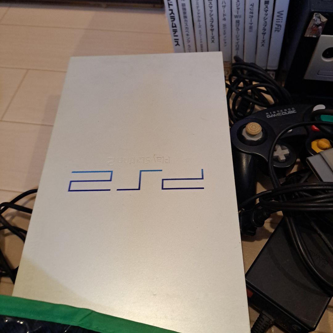 プレステ、ゲームキューブ、ゲームボーイカラージャンクセット