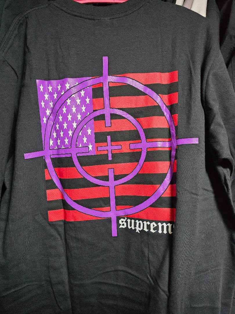 トップス Supreme Target Tee Black L size