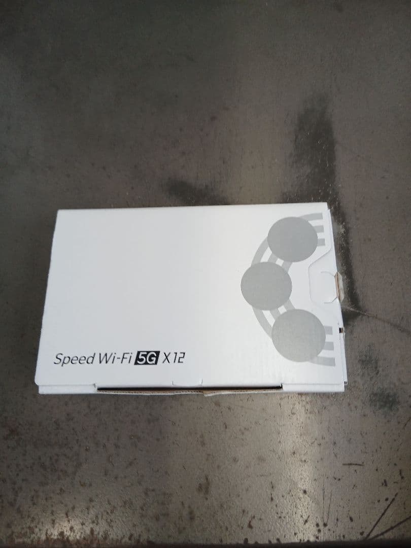 Speed Wi-Fi 5G X12 ホワイト ルーター