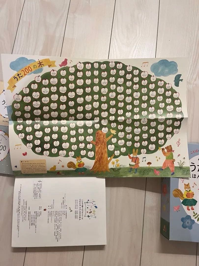 くもんのうた200 えほん&CDセット
