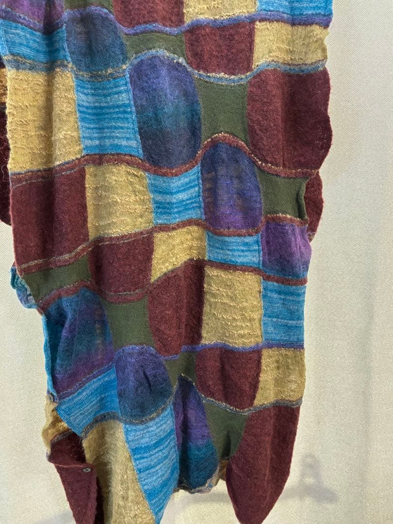 NY VINTAGE Masaki Kyoko アルパカ　モヘヤ混ストール