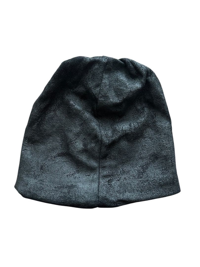 帽子 black coating piercing beanie