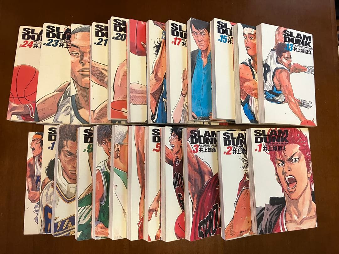 中古　SLAM DUNK 1〜24巻　全巻セット