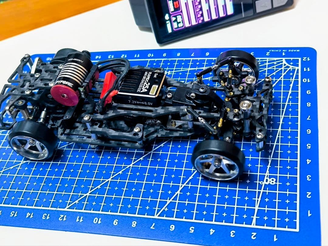 蚊車 ドリラジ RWD 1:24 タミヤsuppra a 70 ボディ