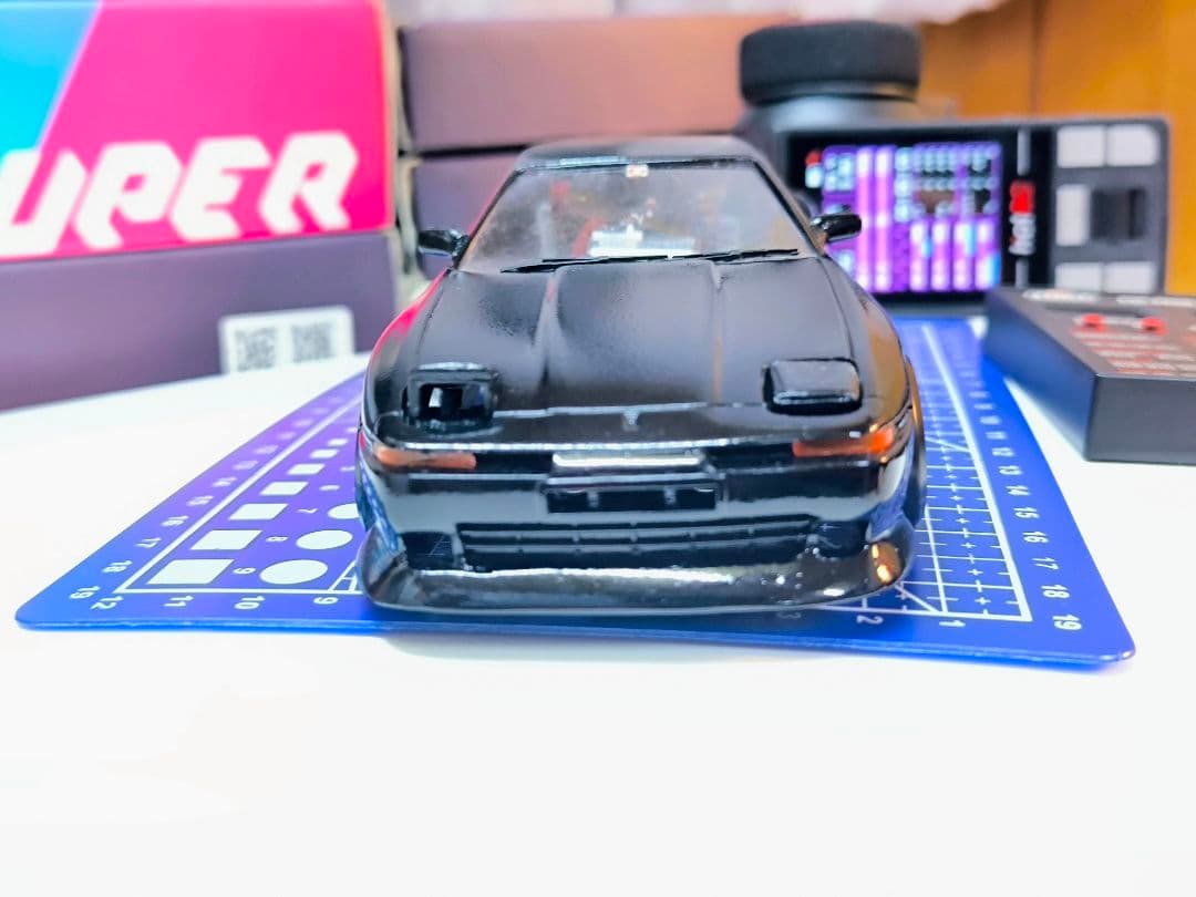 蚊車 ドリラジ RWD 1:24 タミヤsuppra a 70 ボディ