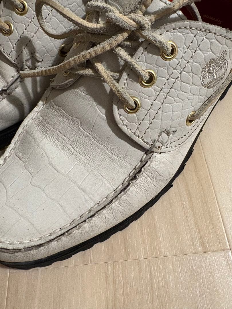 靴 Supreme Timberland 3-Eye Classic Lug