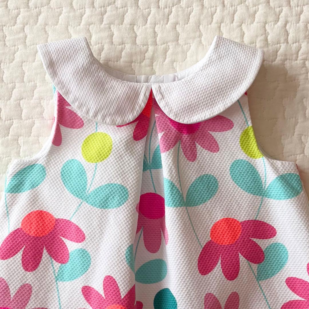 ジャカディ　ワンピース　花 18M 80 90