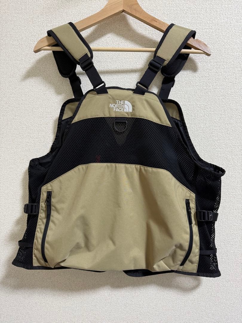 THE NORTH FACE ギアメッシュベスト ベージュ NP22330美品L