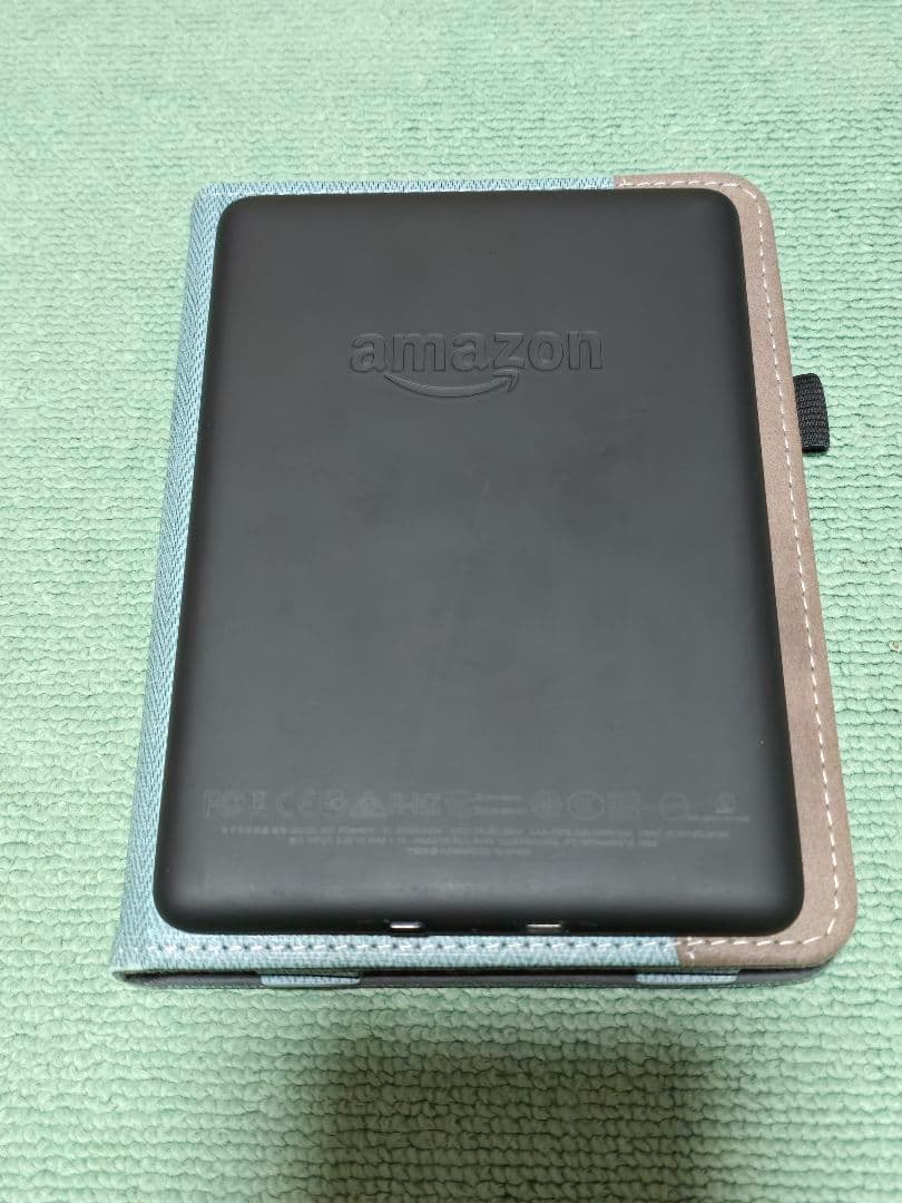Kindle Paperwhite 32GB Wi-Fi 青茶カバー付き