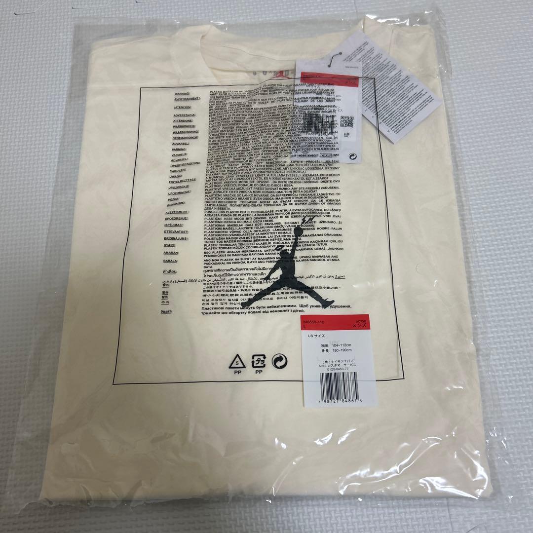 ナイキ エアジョーダン フラグメント ユニオン Tシャツ Lサイズ