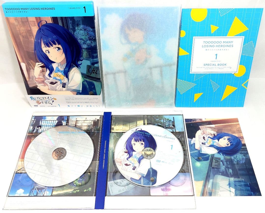 負けヒロインが多すぎる! 完全生産限定版【DVD】全6巻セット