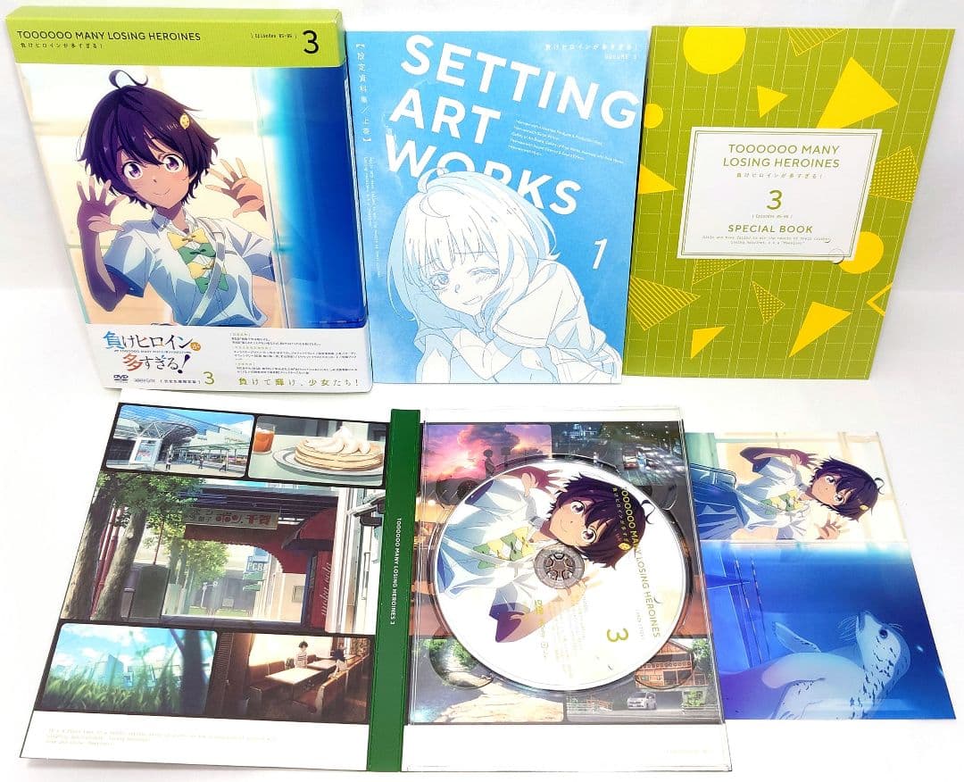 負けヒロインが多すぎる! 完全生産限定版【DVD】全6巻セット