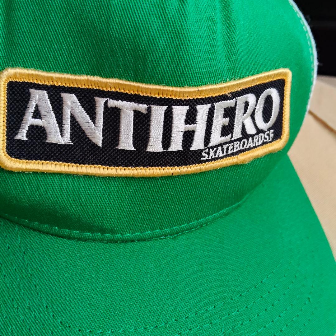希少　USA製　ANTIHERO トラッカーキャップ アンチヒーロー 緑