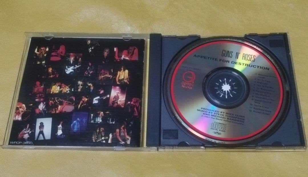 GUNS N‘ ROSES /APPETITE FOR DIESTRUCTION