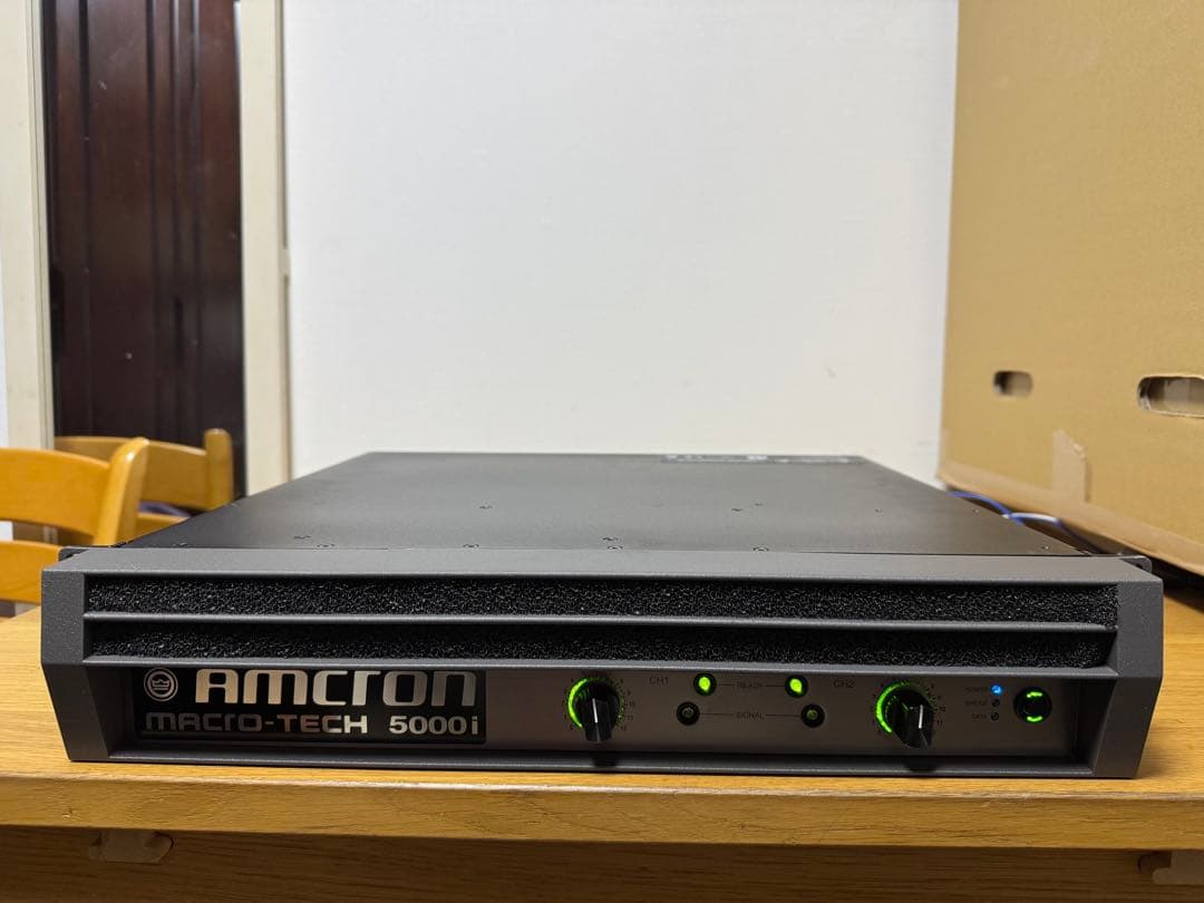 AMCRON MACRO-TECH 5000i パワーアンプ 動作確認済み良い品
