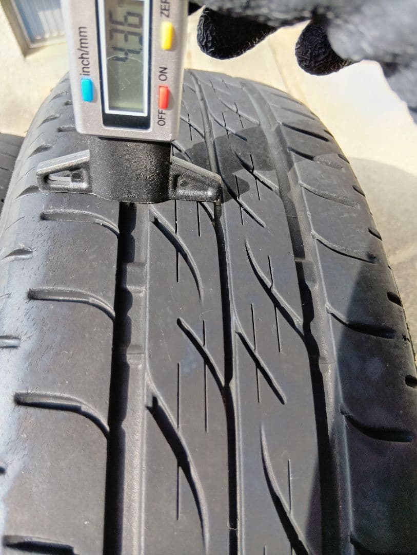 165/60R15、BS・NEXTRY、ノーマルタイヤ4本、送料込み