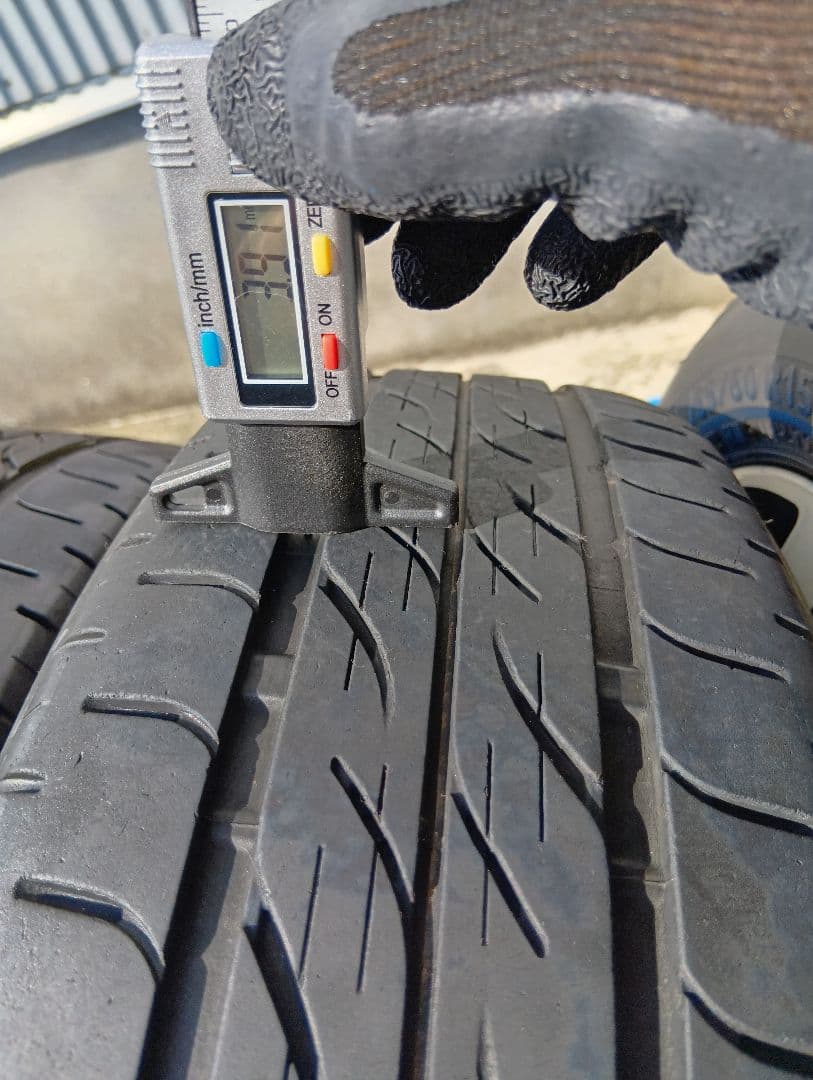 165/60R15、BS・NEXTRY、ノーマルタイヤ4本、送料込み