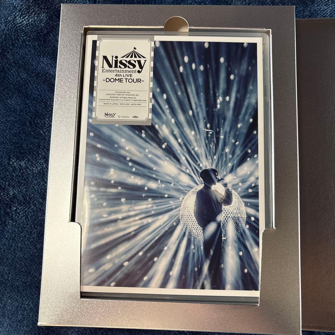 Nissy 4th LIVEブルーレイ＆フォトブックセット＋専用ダンボール付き