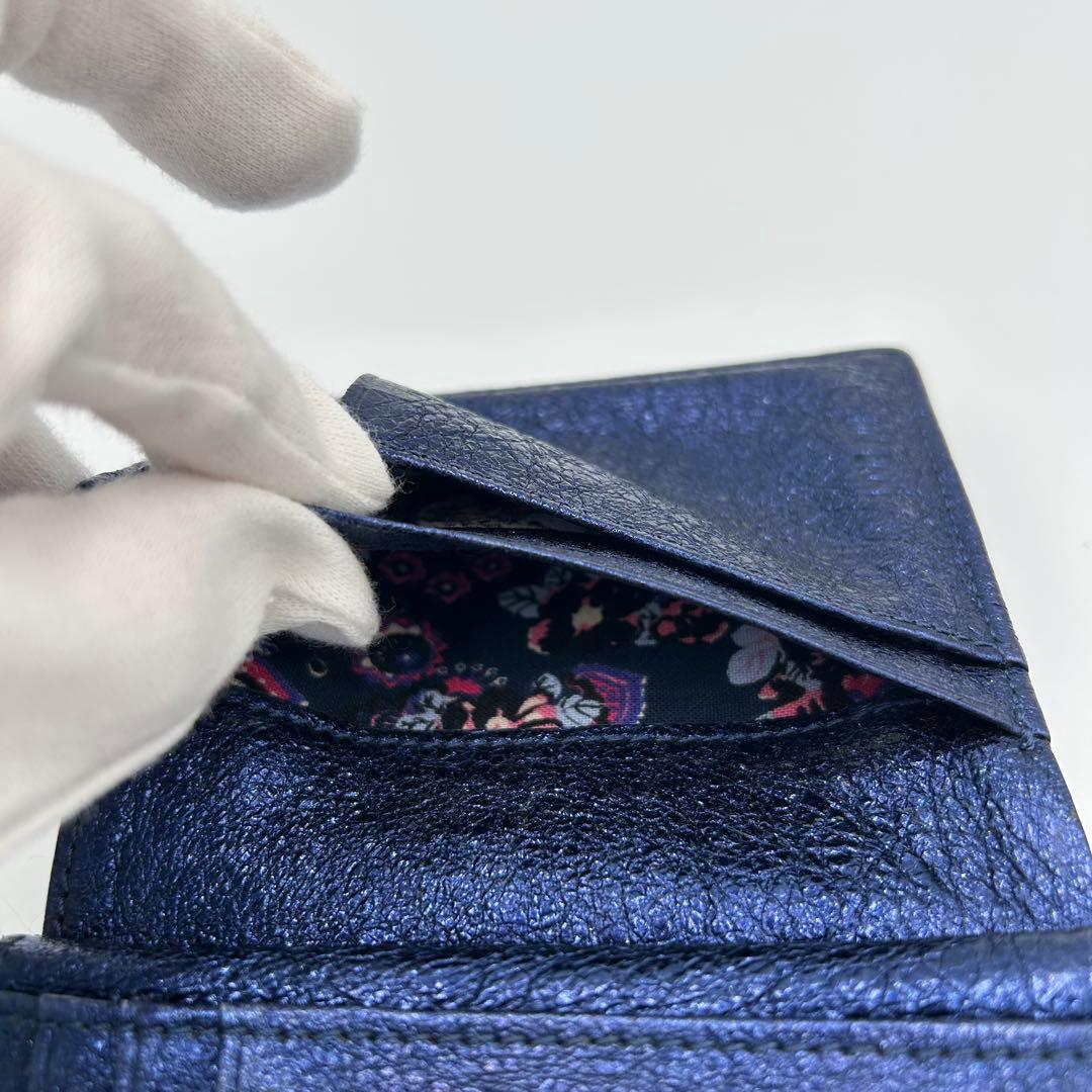 ✨希少✨ANNA SUI アナスイ soluna ソルーナ 二つ折り財布 がま口